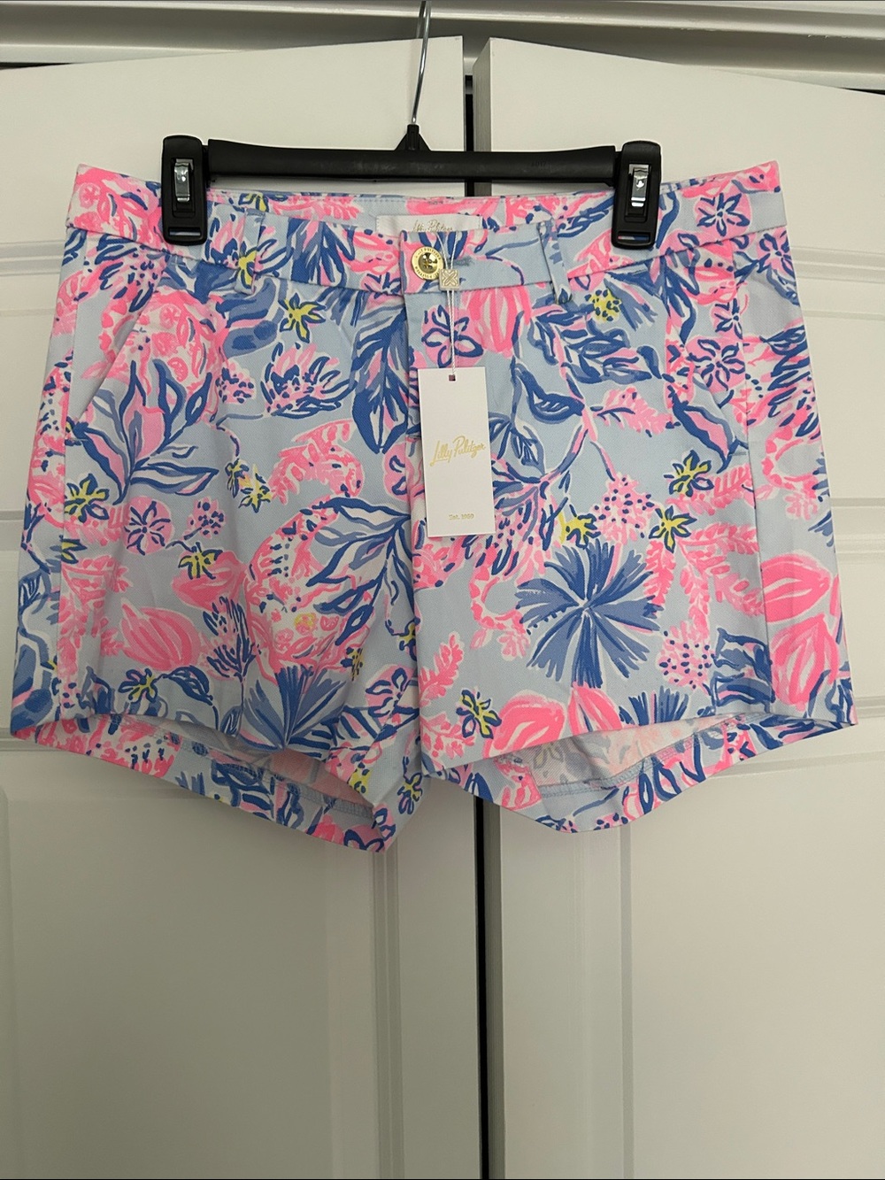 Lilly Pulitzer Callahan Shorts Multi Elephant Splash